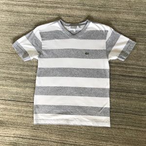Lacoste boys striped t-shirt